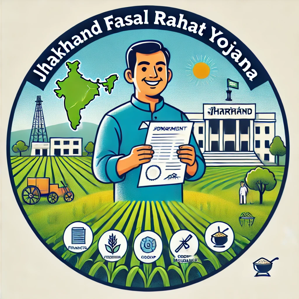 Jharkhand Fasal Rahat Yojana AI Image