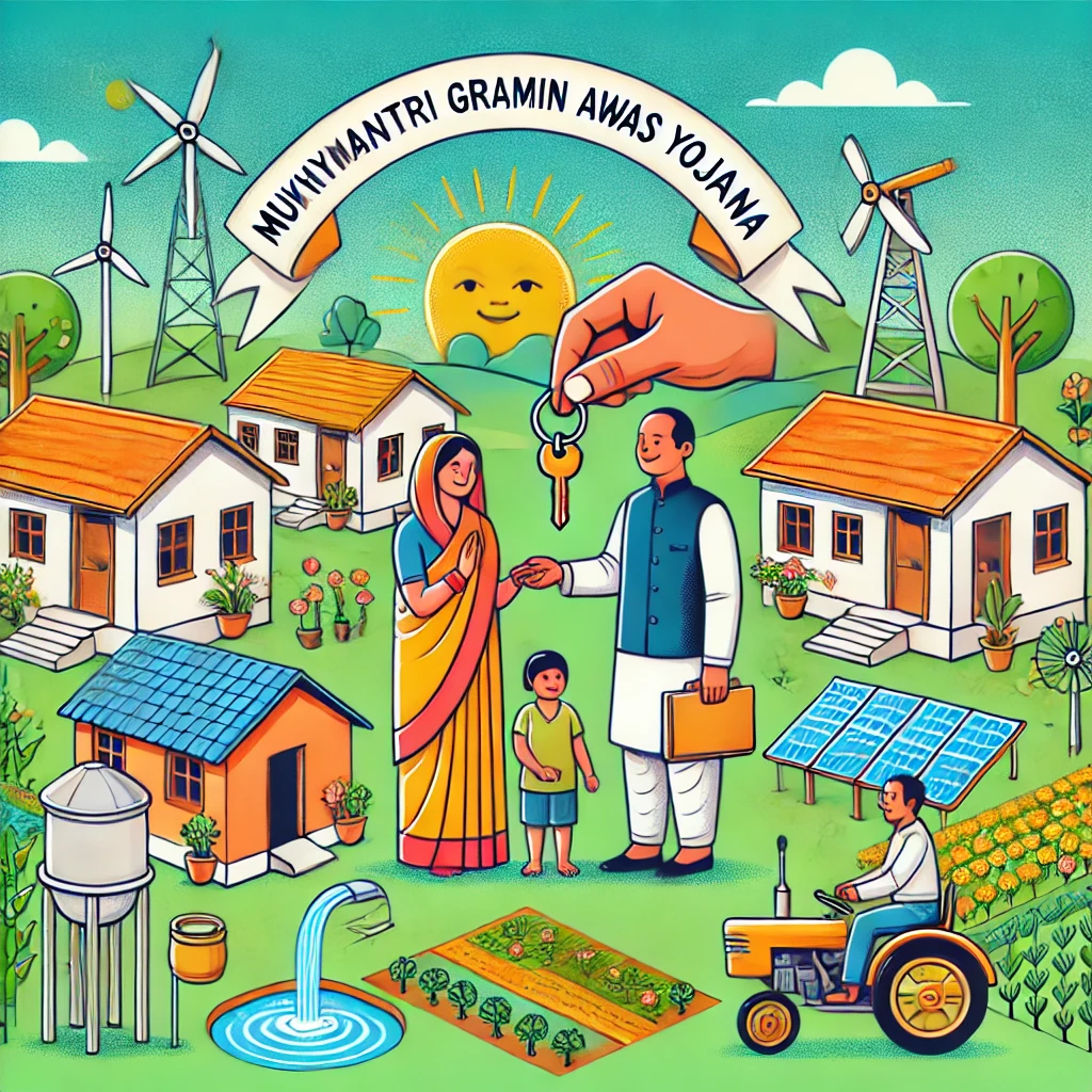 Mukhyamantri Gramin Awas Yojana AI Image
