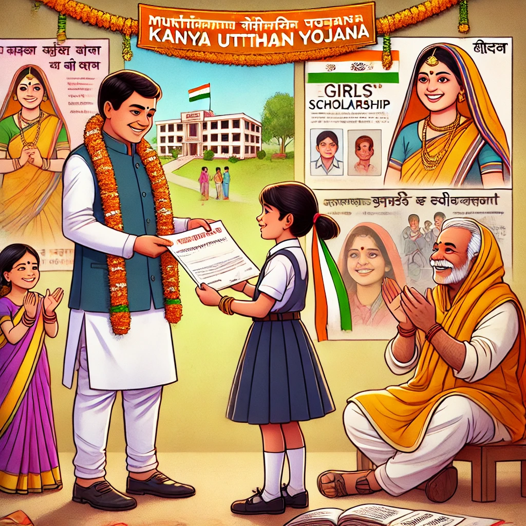 Mukhyamantri Kanya Utthan Yojana​ AI Image